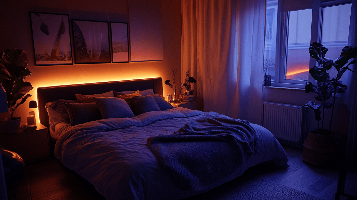 Éclairage pour une ambiance chaleureuse
