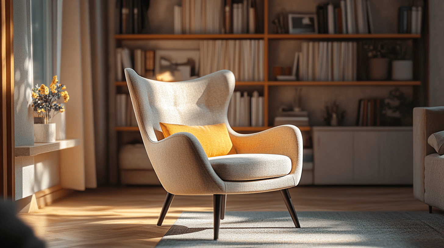 Le choix du fauteuil de lecture parfait : confort et style se rencontrent