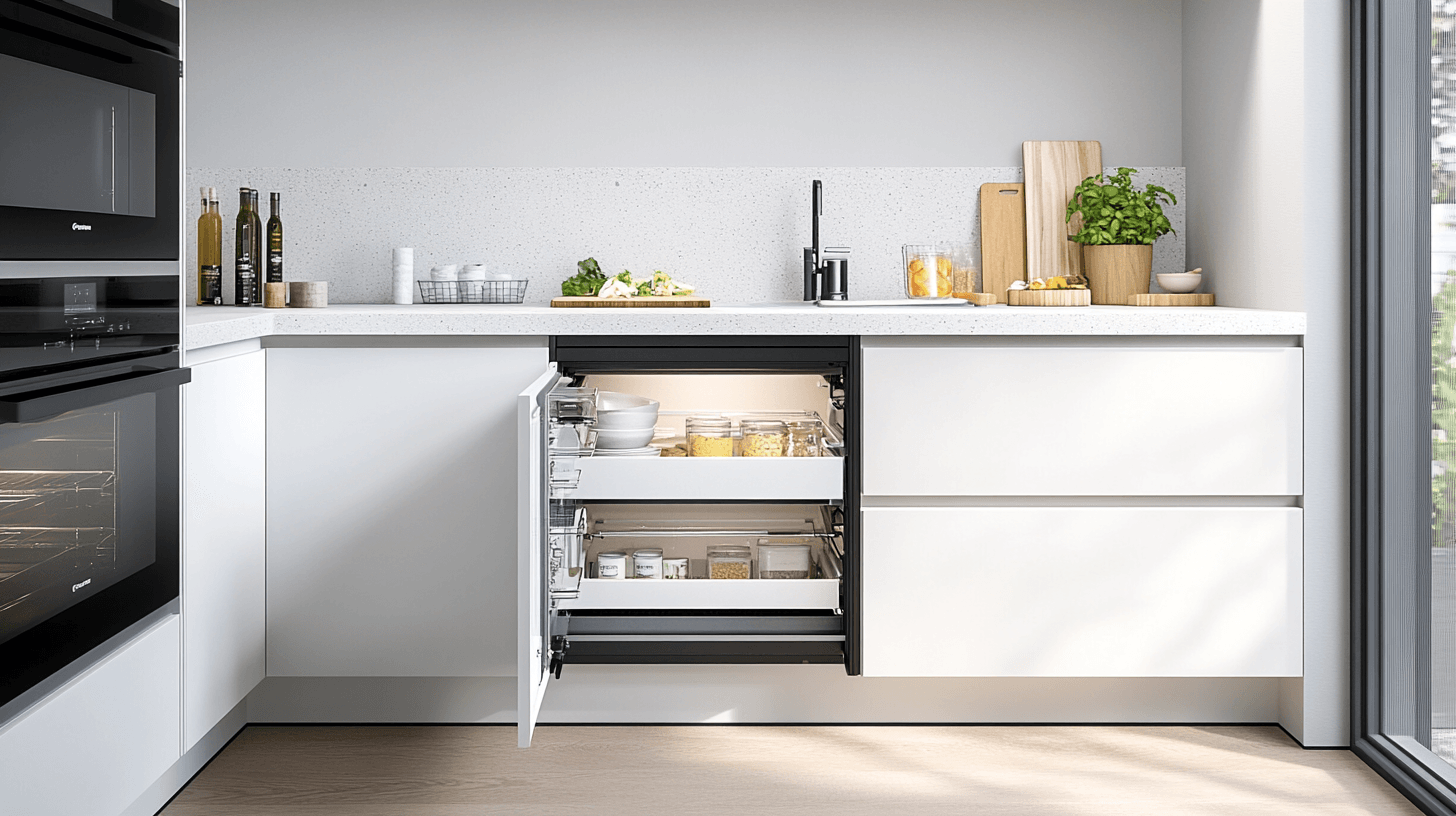 Solutions pratiques pour une cuisine-séjour fonctionnelle