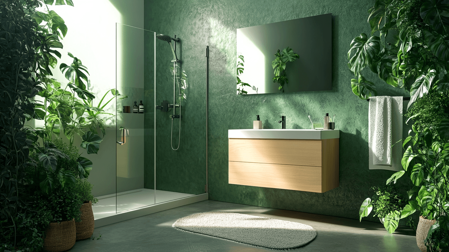 Vert pour une ambiance naturelle