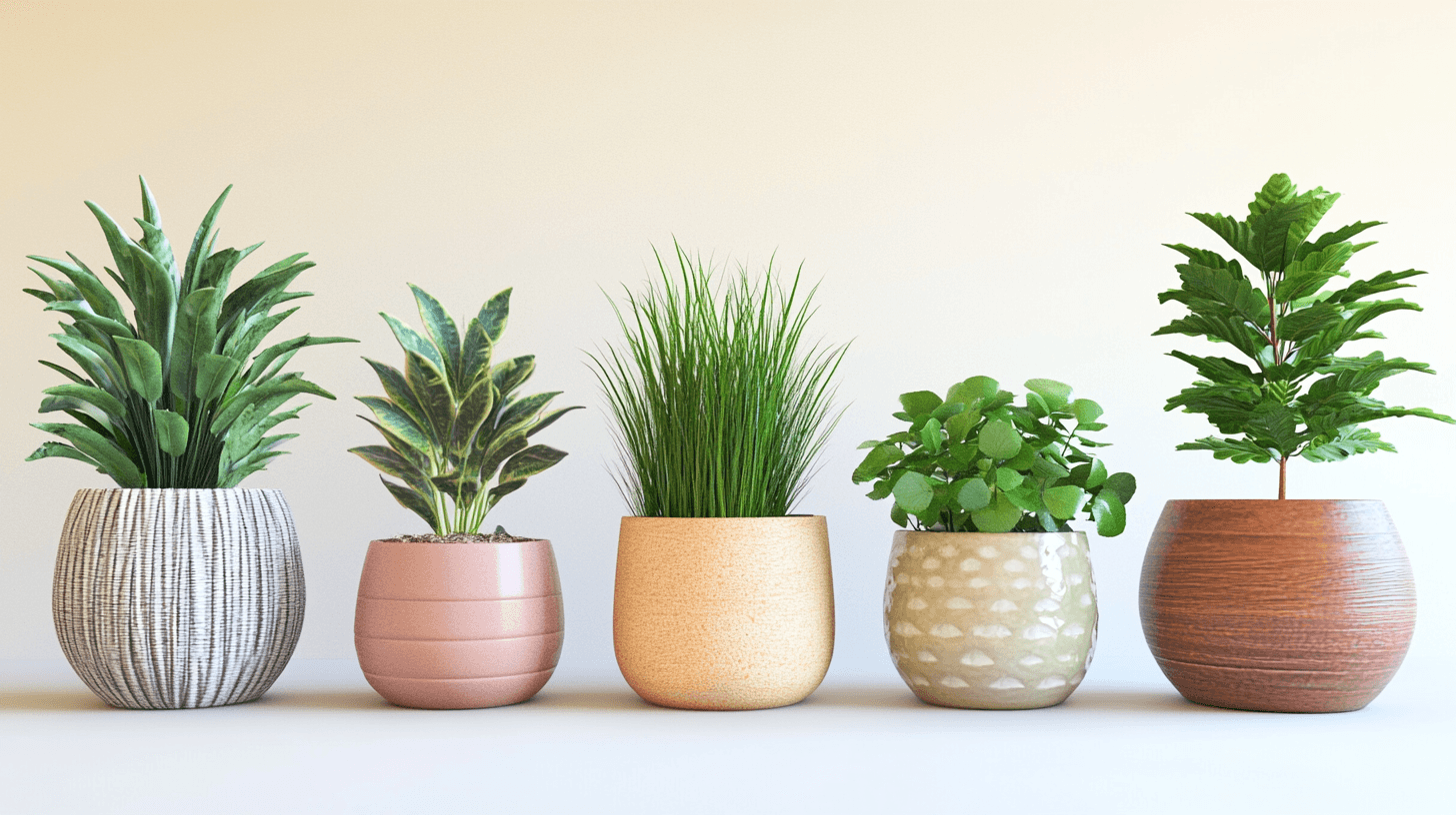 Pots de fleurs créatifs et leur effet