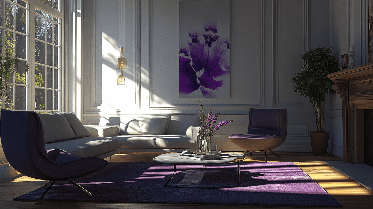 Styles d'habitation avec du violet : Du moderne au classique