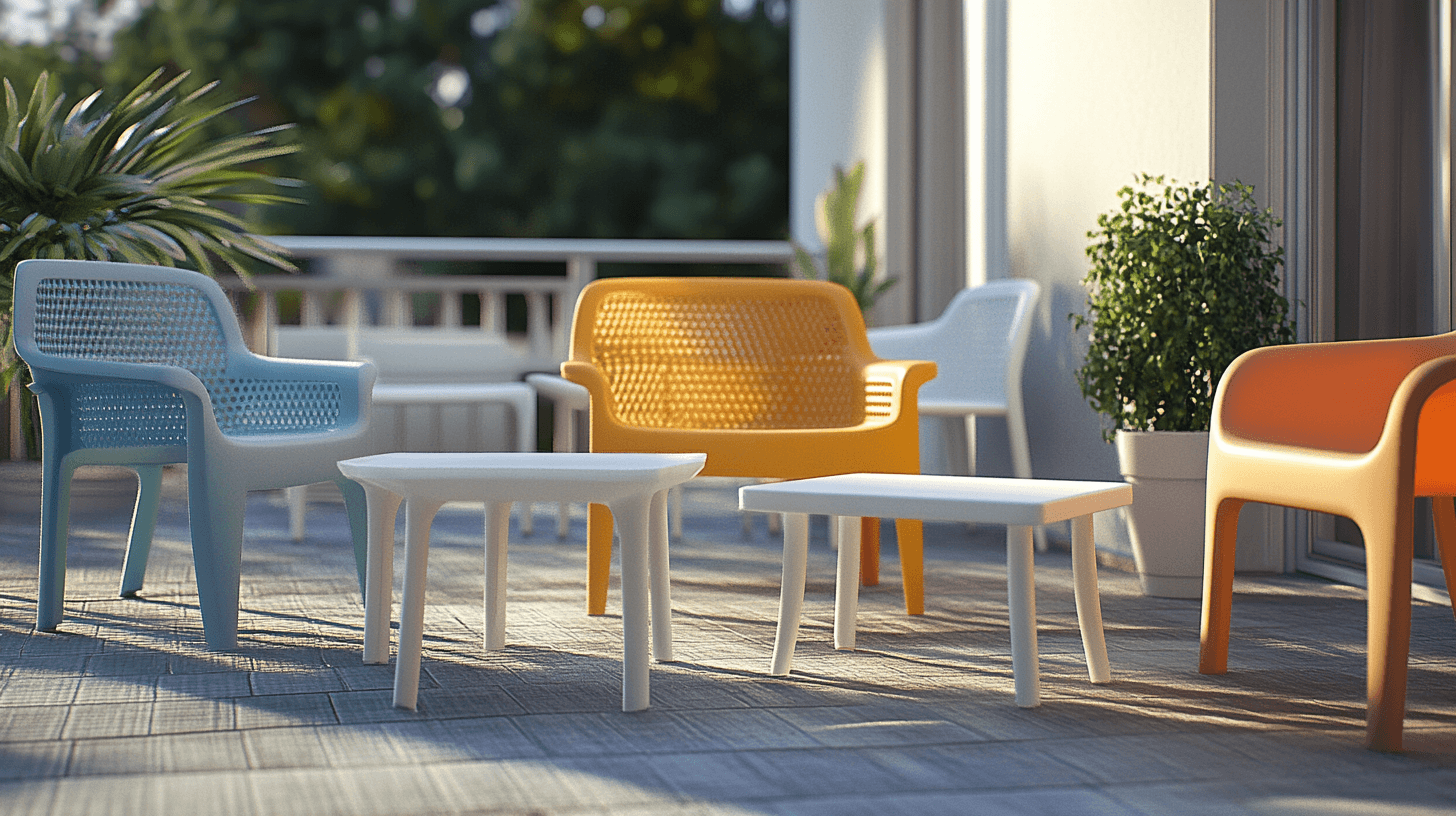 Avantages des meubles de jardin en plastique