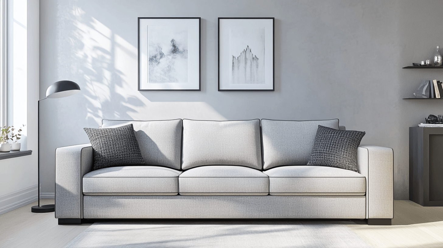 Gris clair comme couleur de base : Neutre et moderne