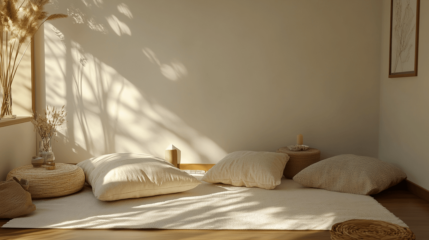 Décoration dans la chambre d'amis scandinave