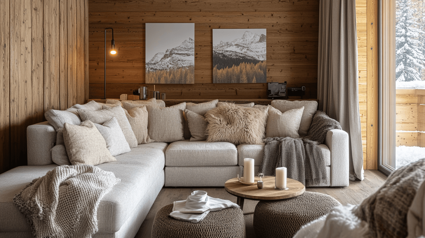 Éléments de décoration pour le Mountain Chic