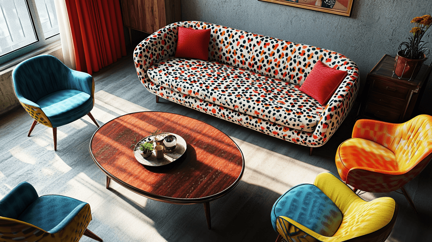 Meubles qui incarnent le style Retro Pop