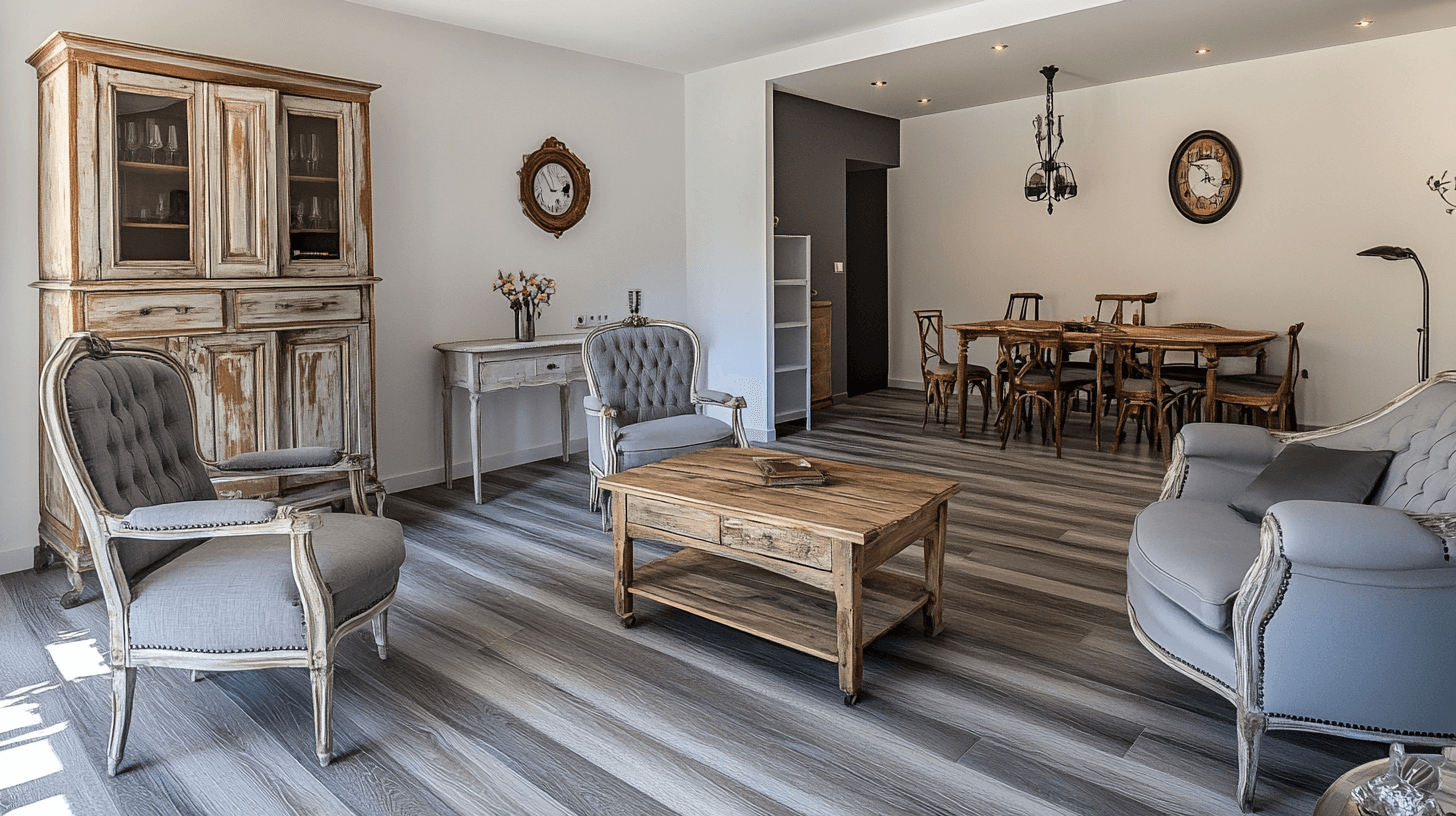 Combiner les styles d'habitation : le style maison de campagne français rencontre la modernité