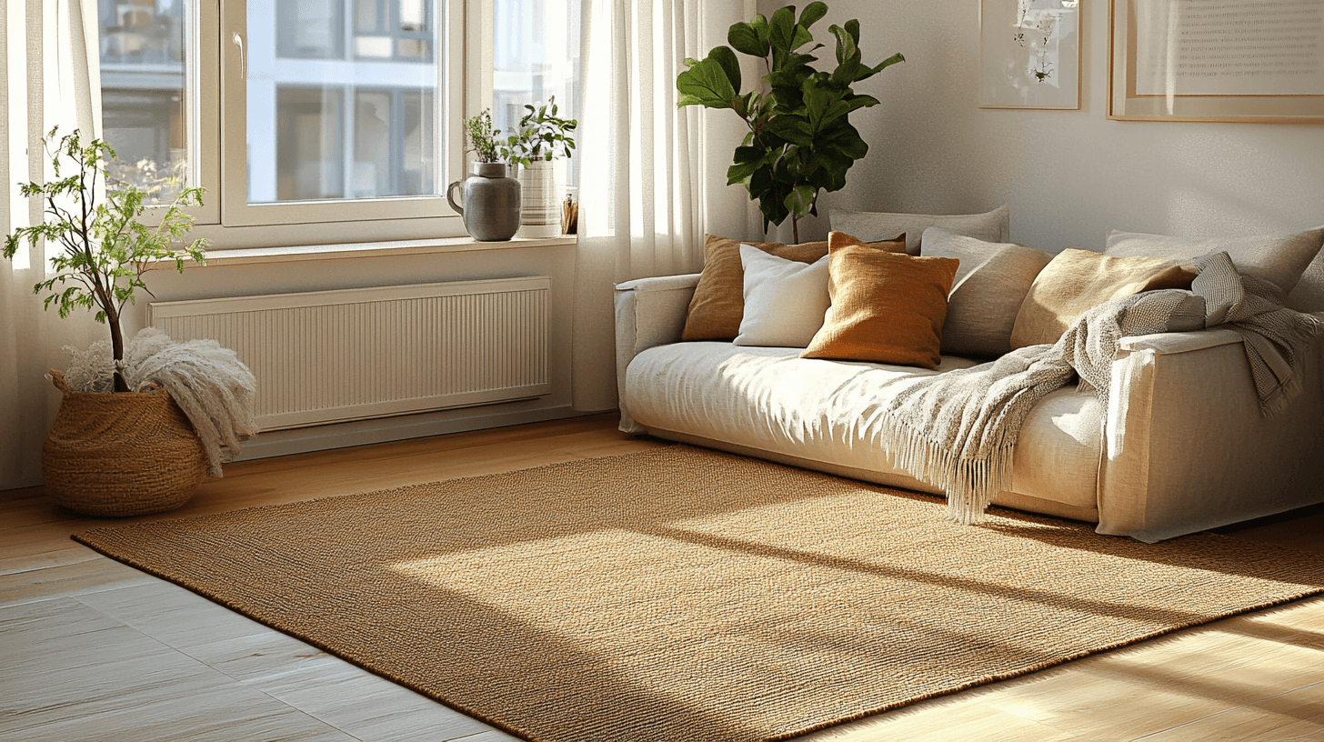 Tapis en sisal dans différents styles d'habitation