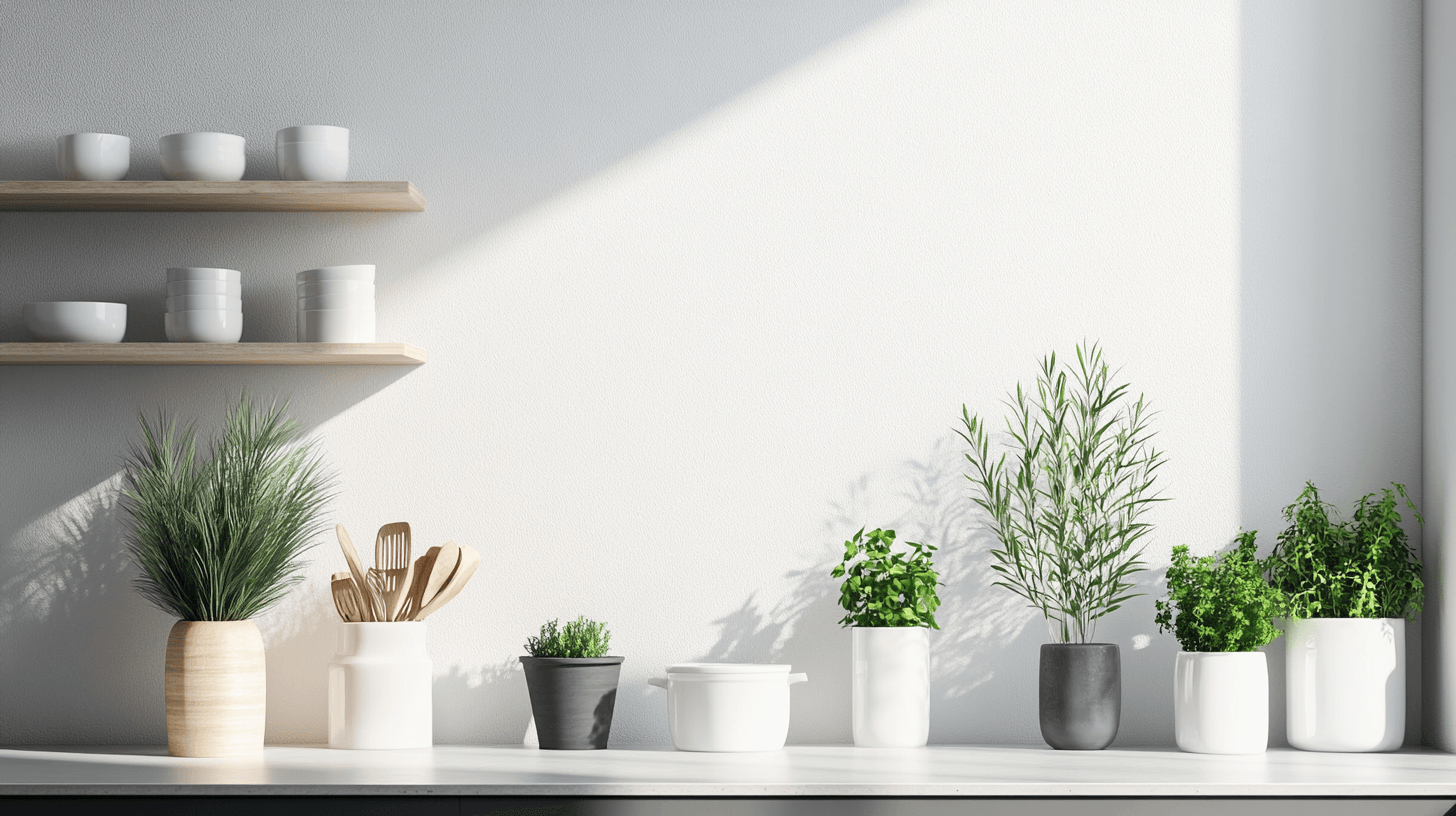 Conseils de décoration pour les cuisines monochromes