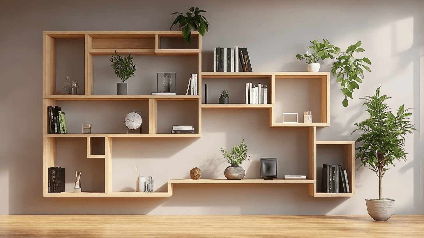 Espace de rangement créatif : Étagères pour chaque pièce