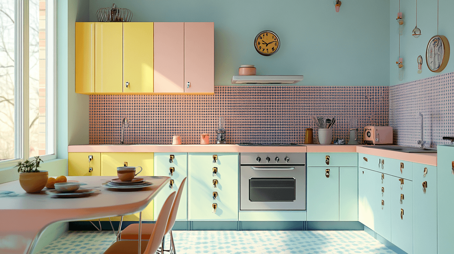 Conception des couleurs : La clé pour une ambiance rétro