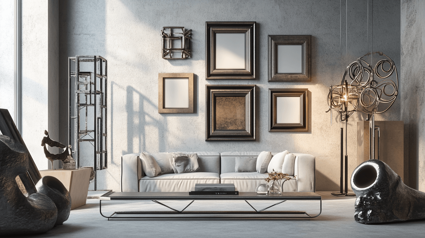 Accents métalliques décoratifs : Petits détails avec un grand impact