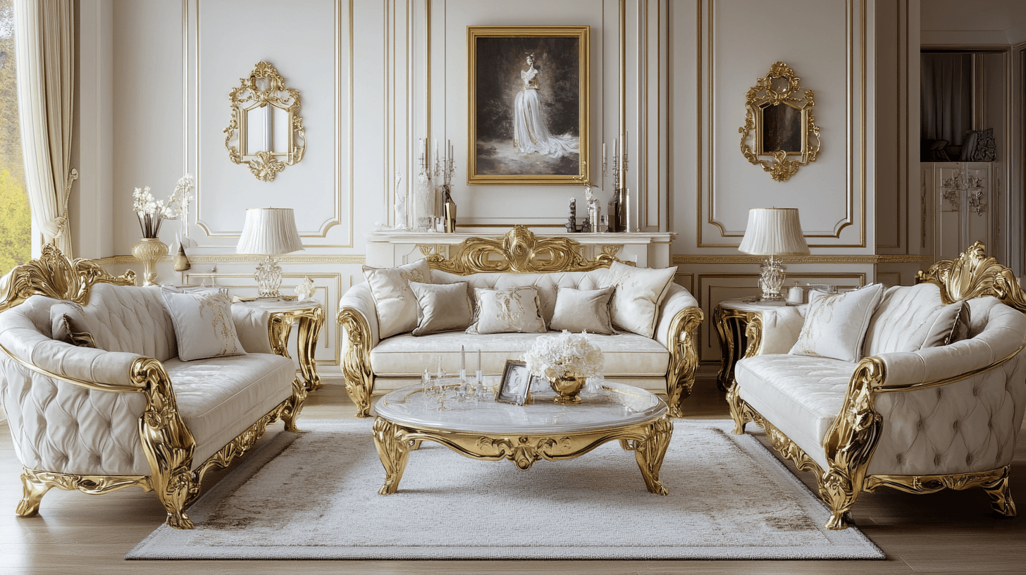 Glamour moderne : luxe avec une touche de brillance