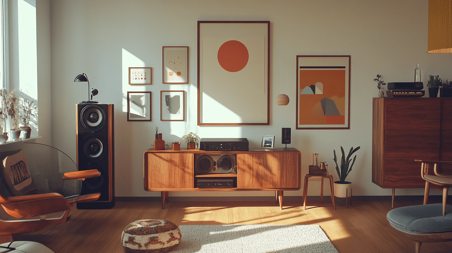 Décoration dans le style Scandi-Retro : mettre des accents