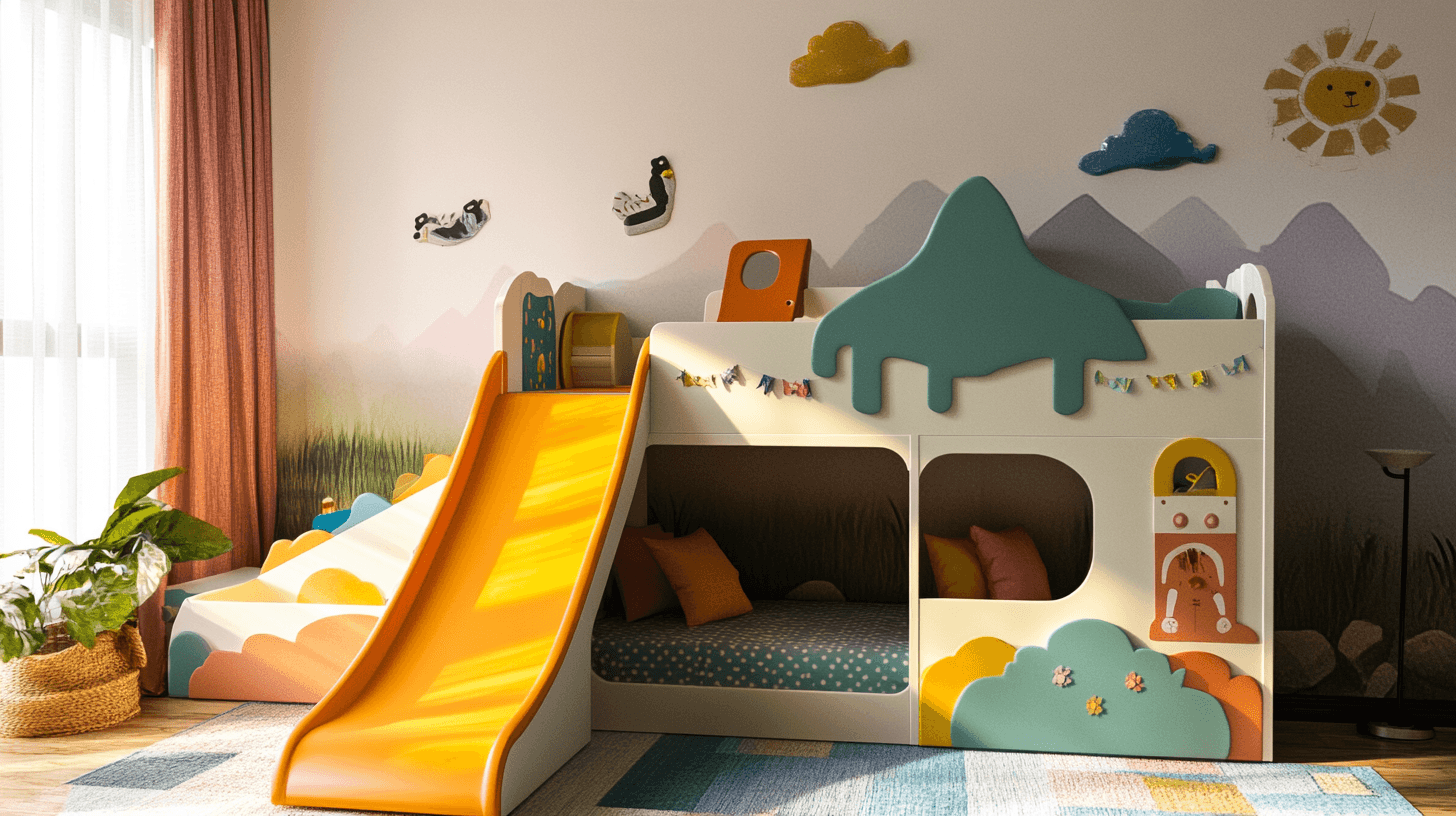 Un lieu pour jouer : Lits de jeu pour enfants