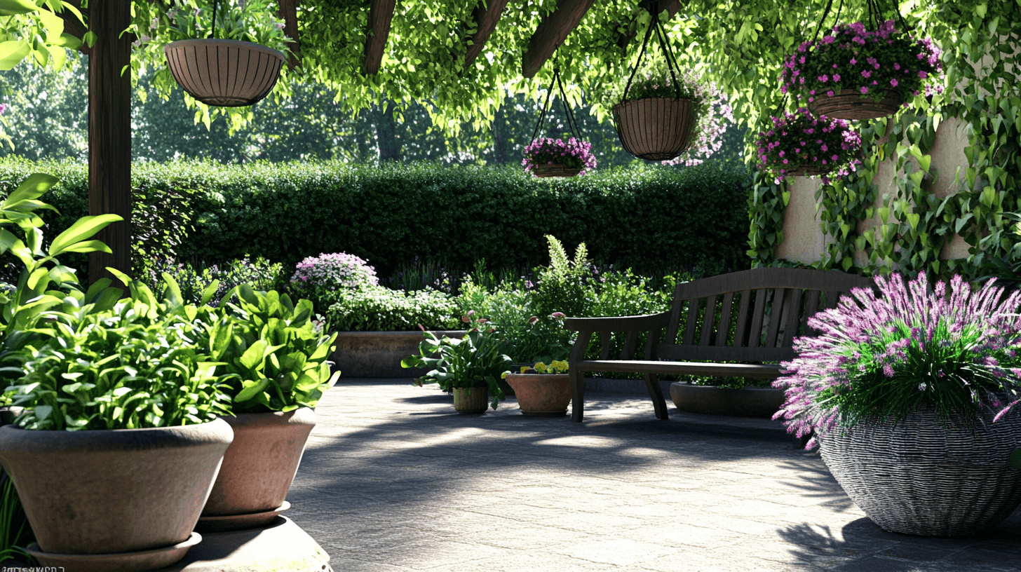Les plantes et leur rôle dans le coin salon du jardin