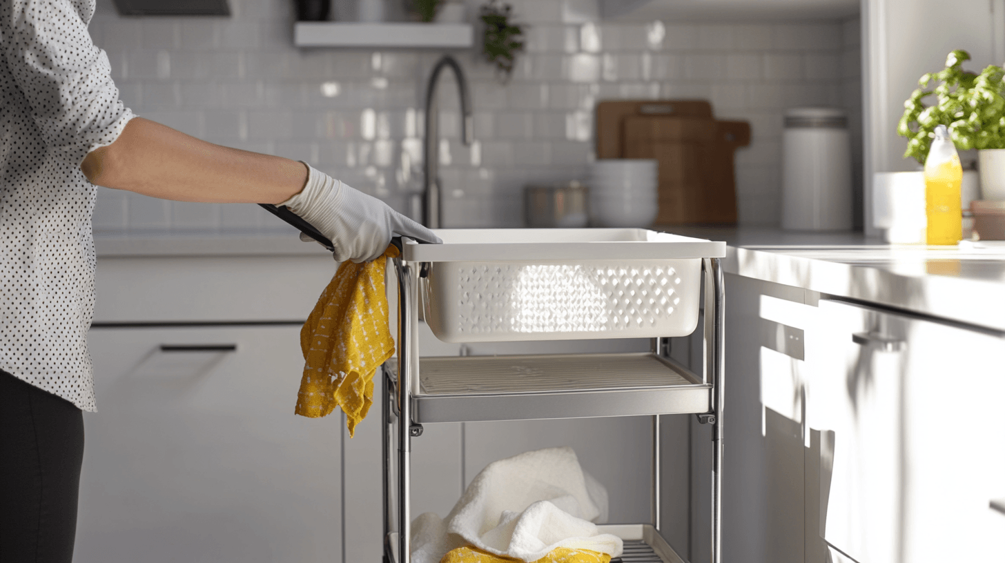 Utiliser et entretenir de manière optimale un chariot de cuisine