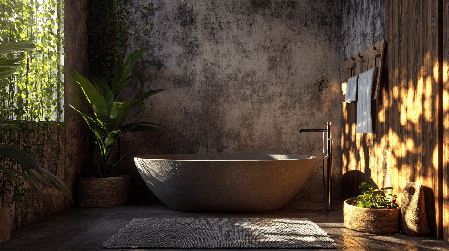 Couleurs et matériaux pour le look Contemporary Rustic