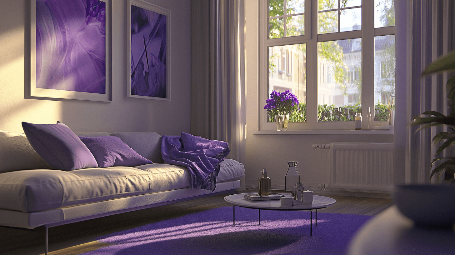 Idées de décoration en violet : créativité et élégance