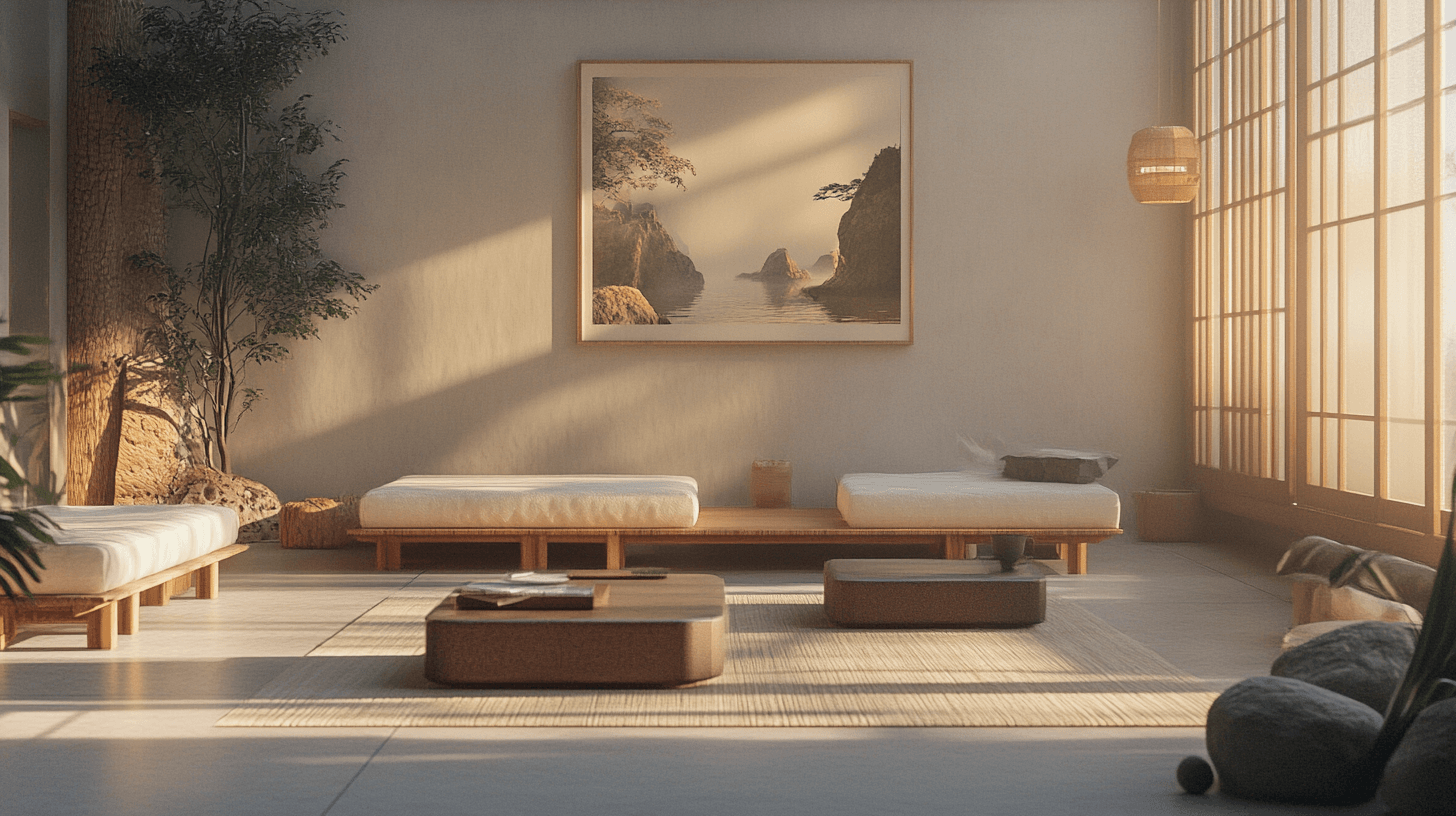 Design Zen : calme et équilibre dans l'espace moderne