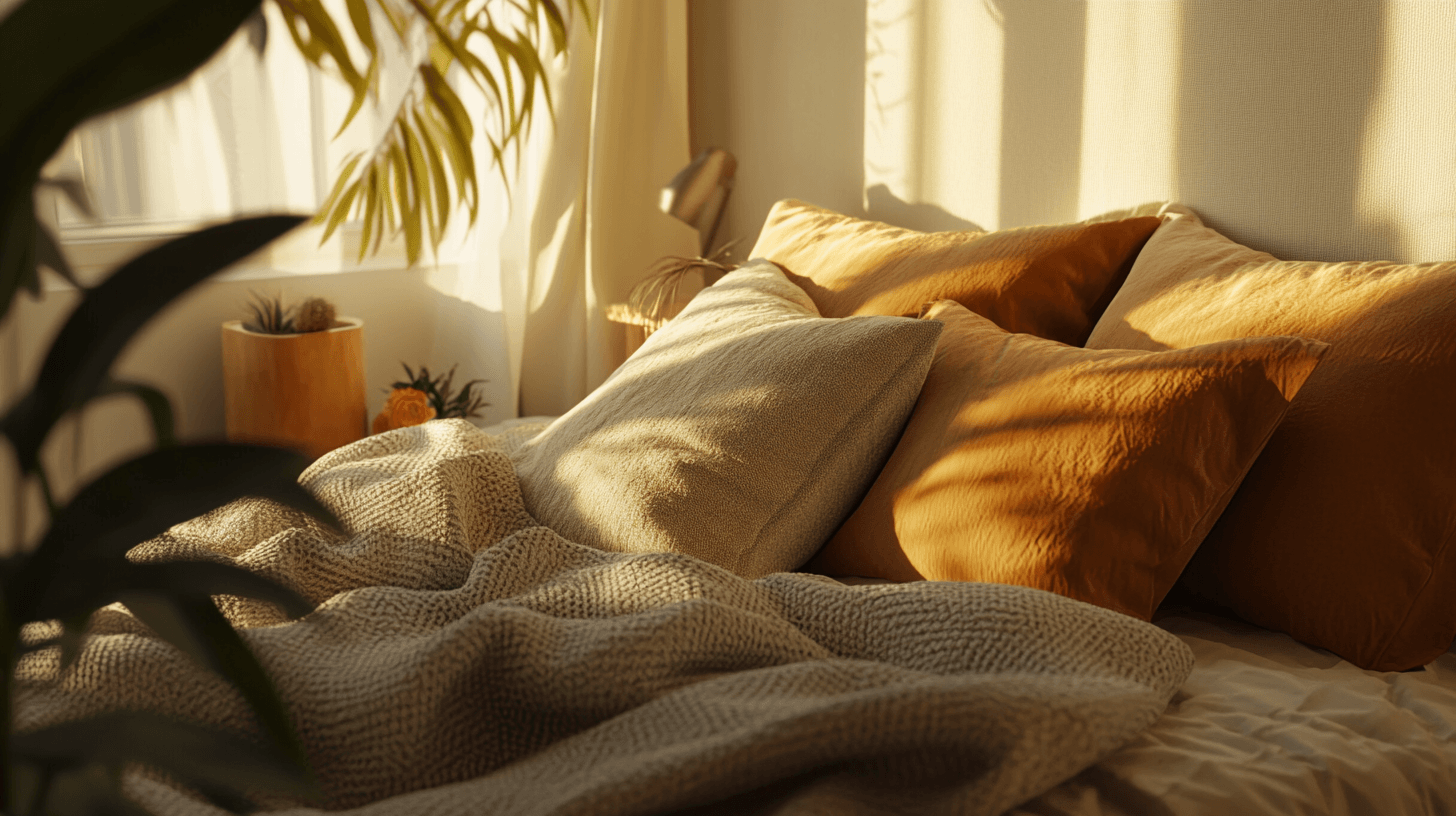 Textiles doux pour une ambiance confortable