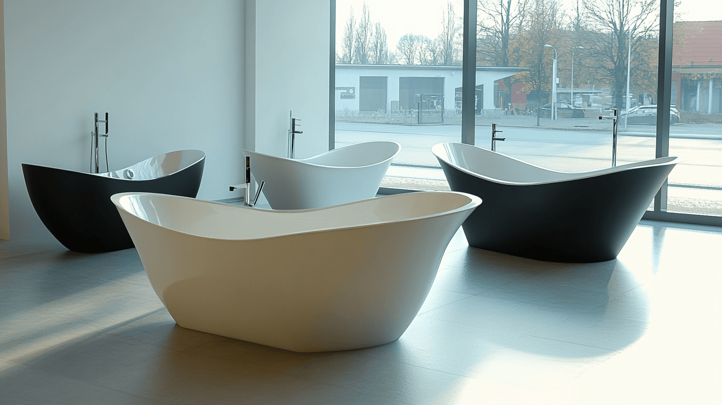Options de conception pour les baignoires autoportantes