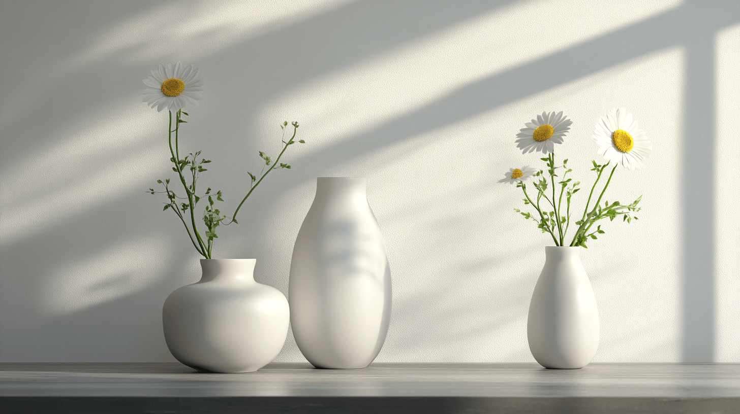 Vases minimalistes : Élégance dans la simplicité