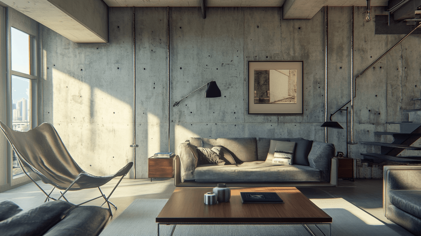 Murs en béton : Le fond parfait pour le look industriel