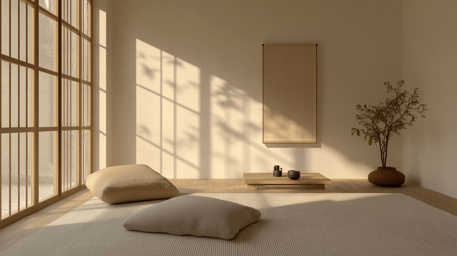 Minimalisme Japandi : Formes claires et tranquillité
