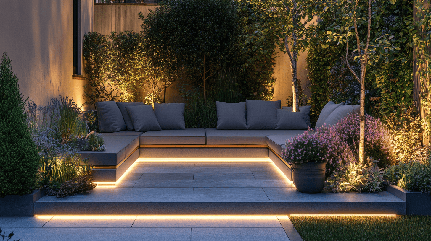 Mobilier de jardin avec éclairage LED : Fonction et design réunis