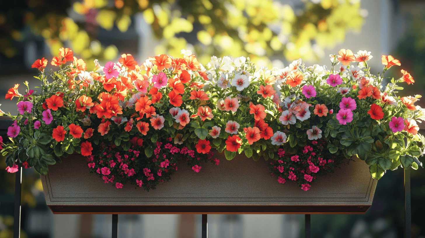 Splendeur florale estivale : diversité colorée pour les jours chauds