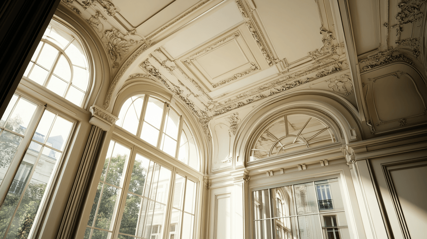 Caractéristiques architecturales : La structure des appartements anciens parisiens