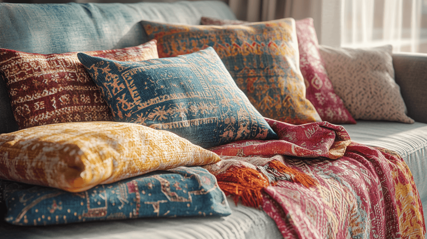 Choix des couleurs et des motifs pour une ambiance chaleureuse