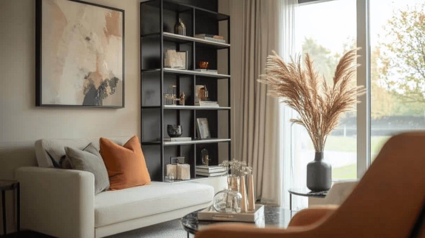 Étagères dans le salon : Plus que de simples espaces de rangement