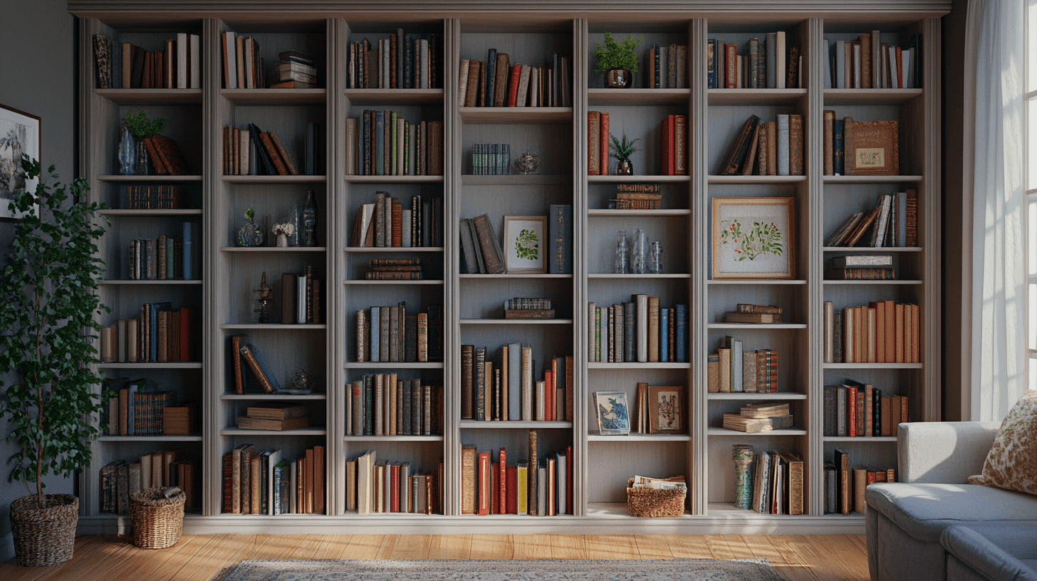 Le choix des bonnes étagères à livres