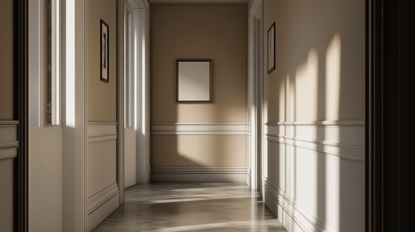 Choix des couleurs et des matériaux pour des couloirs multifonctionnels