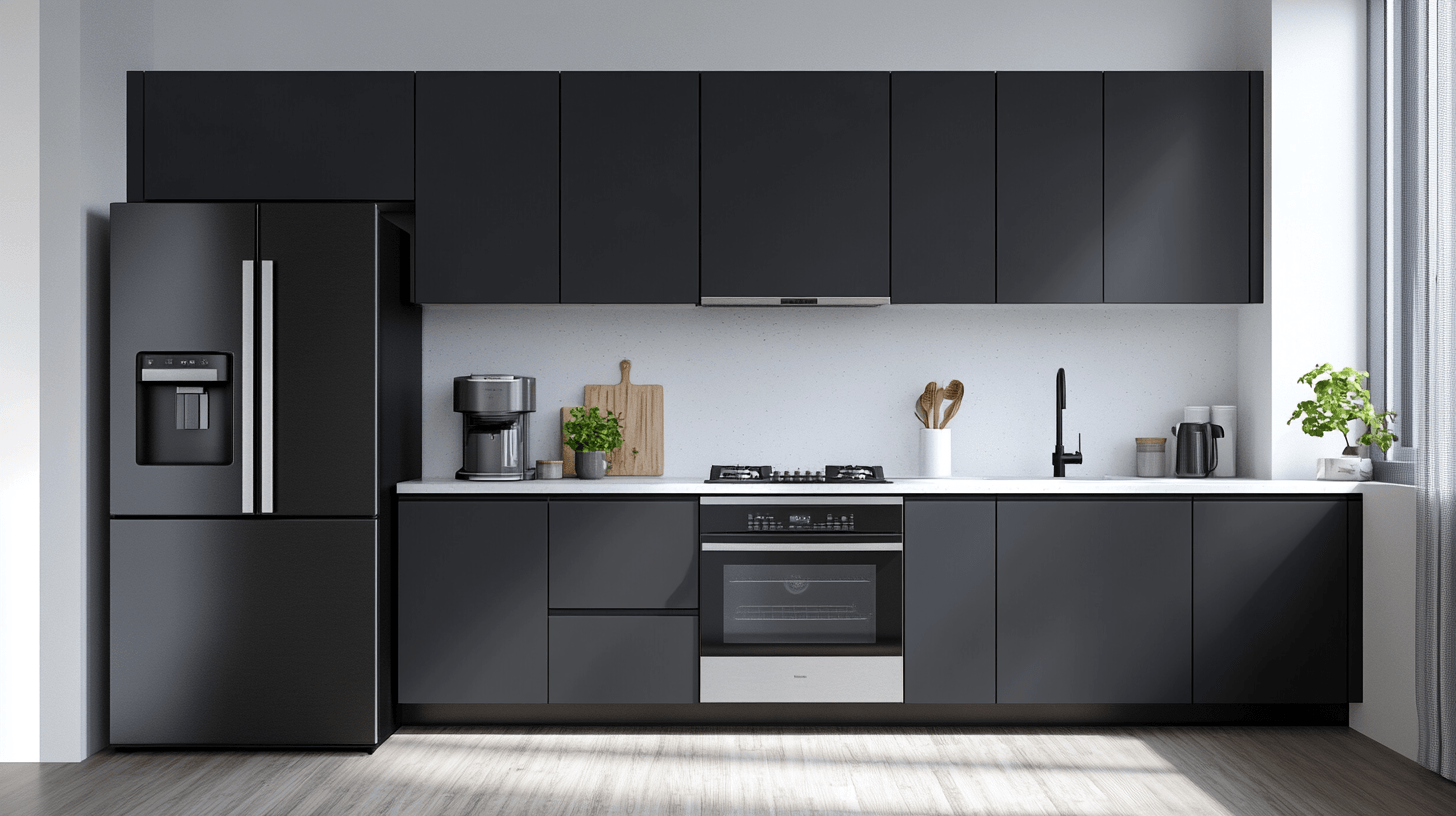 Cuisines monochromes : Une tendance de design aux lignes épurées