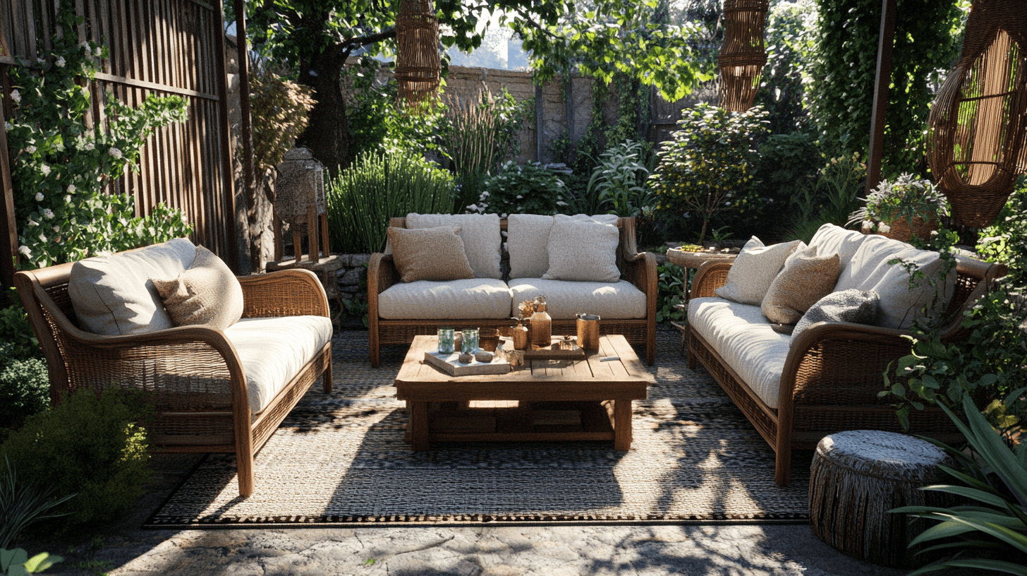 Aménager un salon extérieur : Le jardin comme deuxième salon