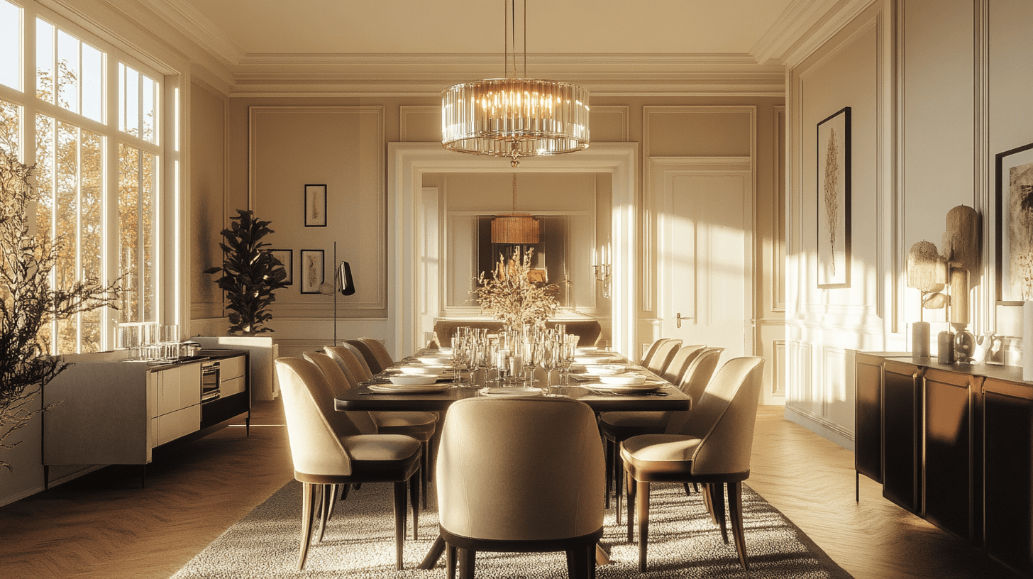 Concevoir une salle à manger élégante : Apporter des touches de style