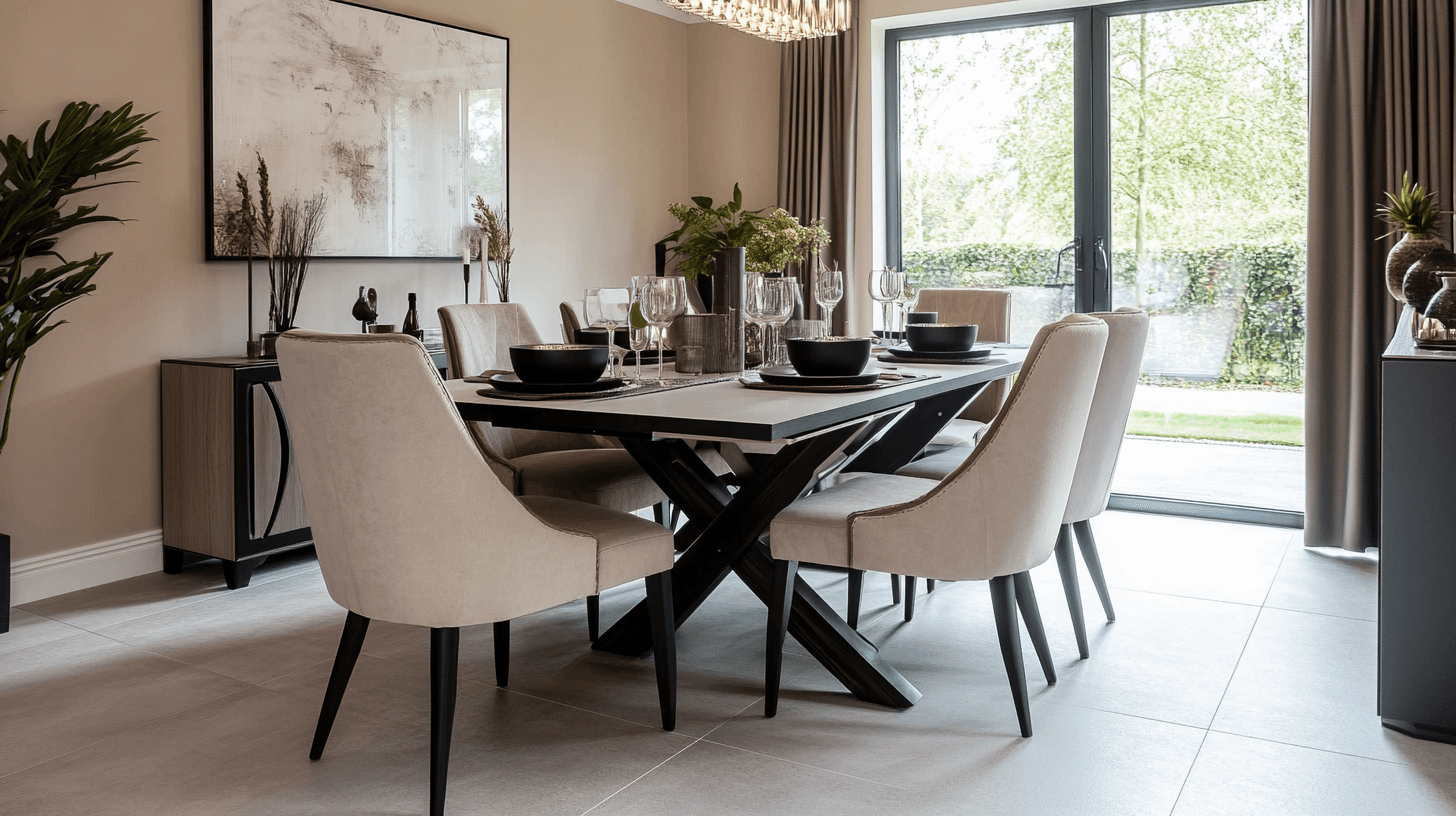 Plus d'espace : Tables à manger extensibles pour les invités