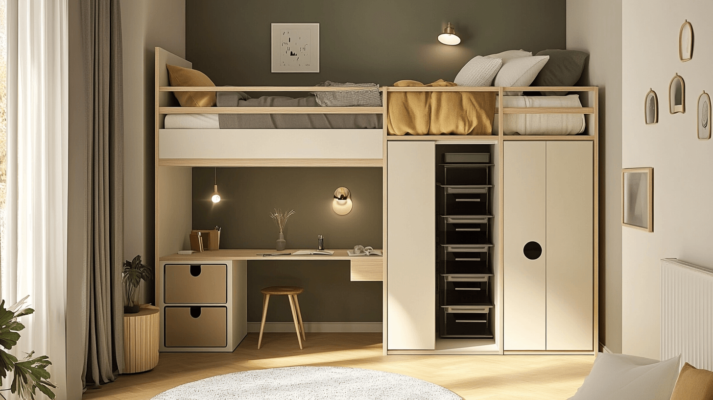 Meubles gain de place pour petites chambres
