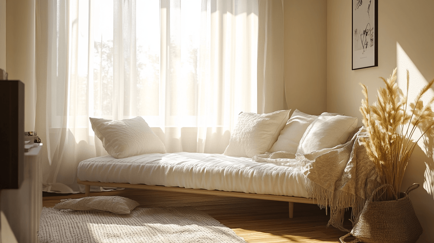 Stylé et confortable : lits de jour pour invités et pauses
