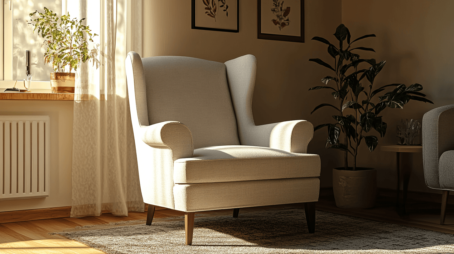 Le fauteuil à oreilles : Votre nouvel endroit préféré dans le salon