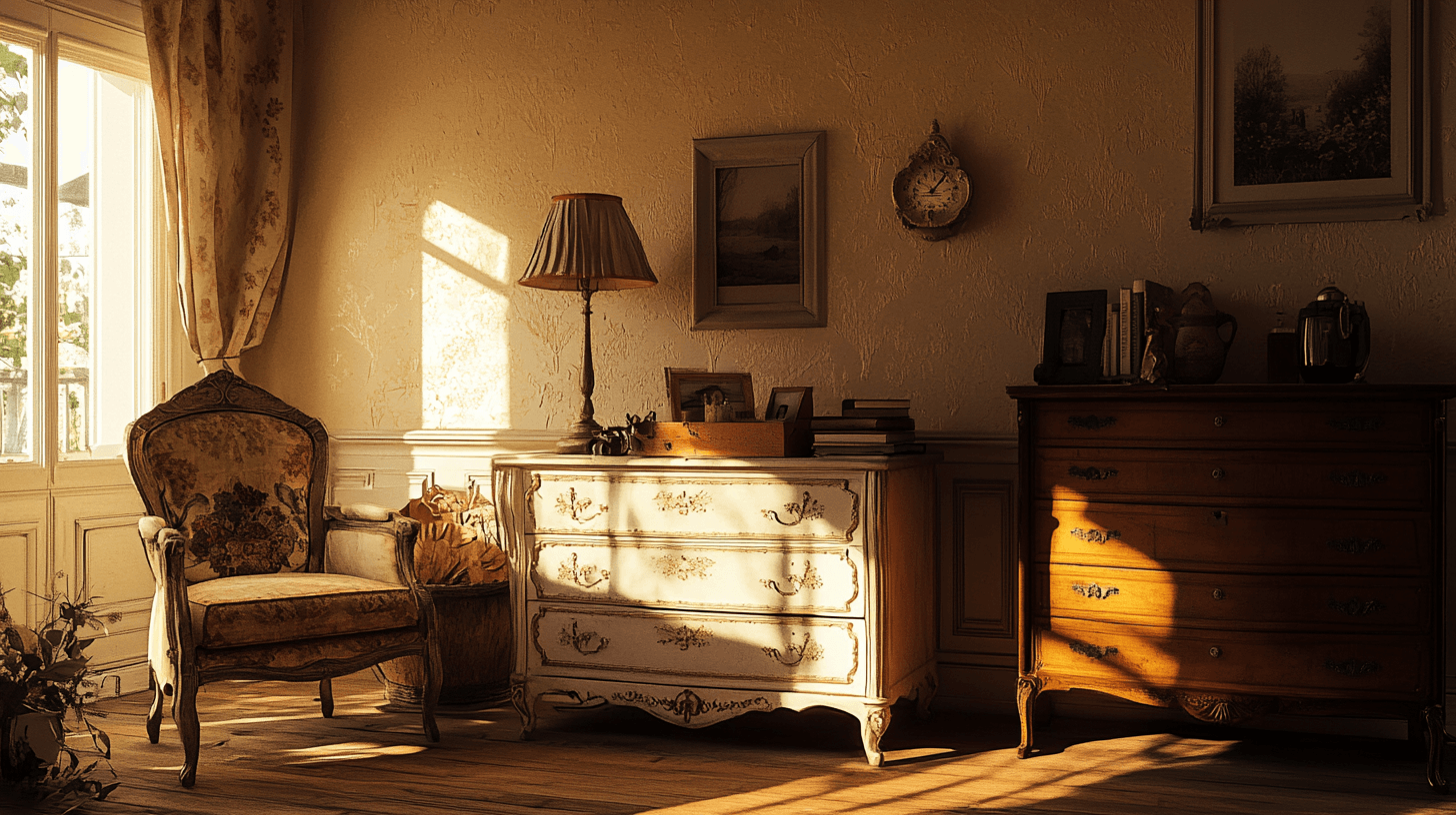 Idées de décoration avec des meubles vintage : Ainsi, vous créez une ambiance harmonieuse