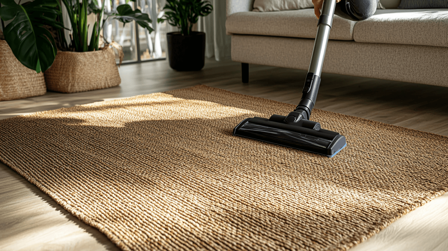 Entretien et nettoyage des tapis en sisal