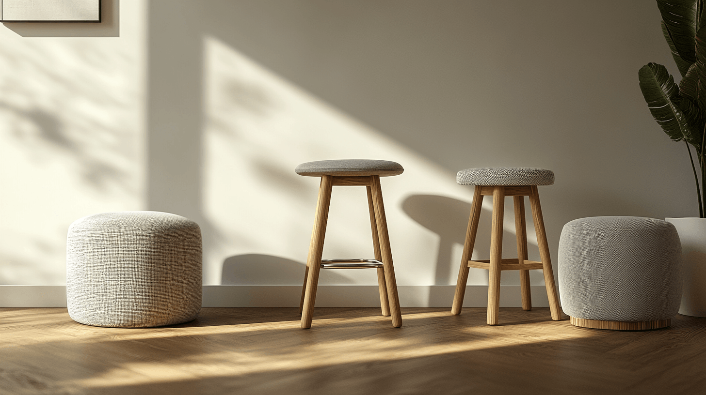 Différents types de tabourets et leurs utilisations