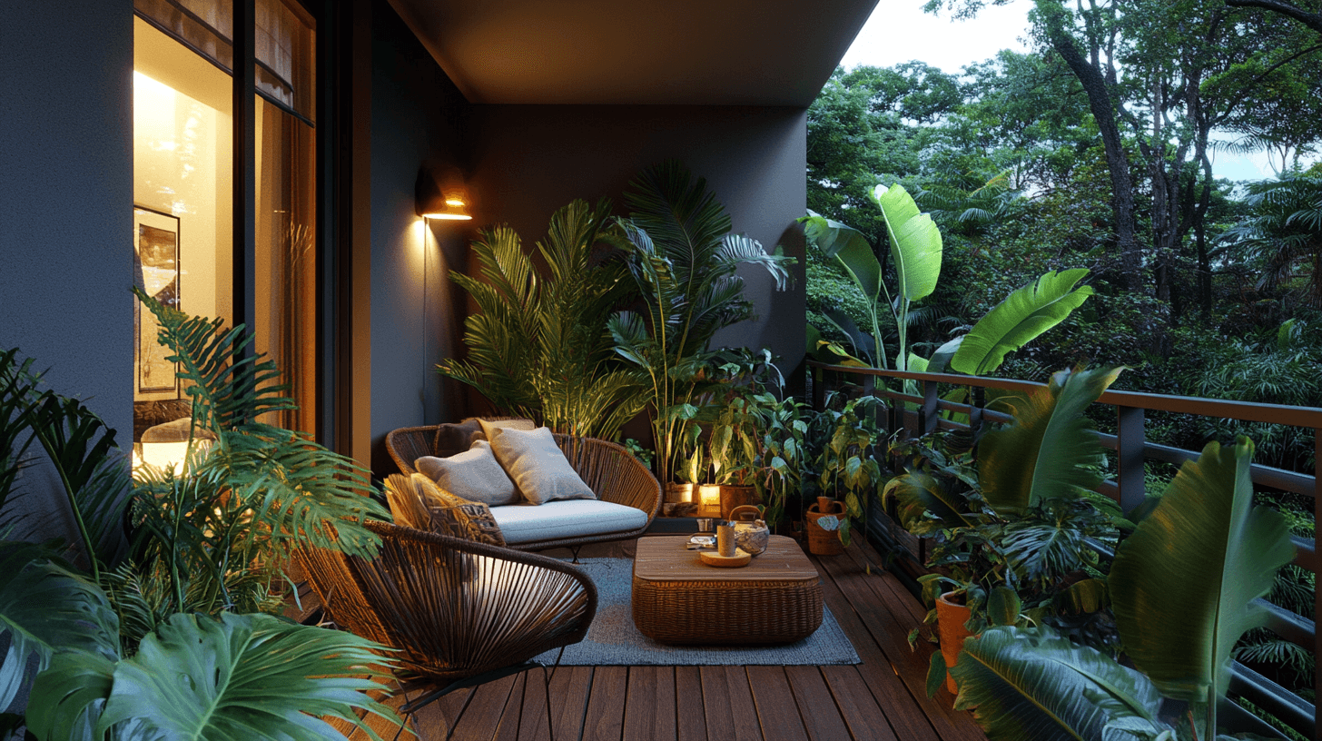 Décoration pour balcon et terrasse : Accents élégants pour l'extérieur