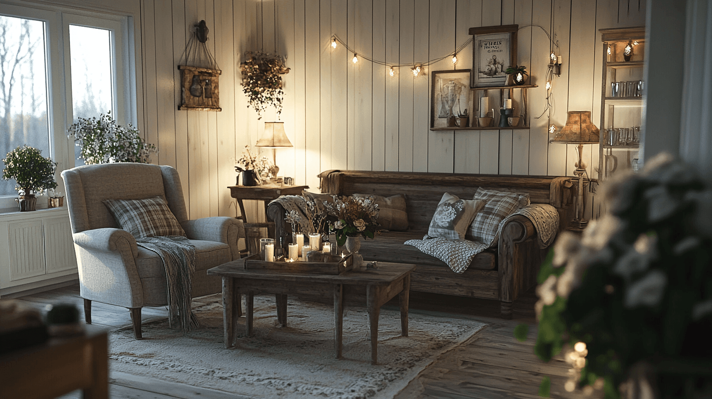 Style maison de campagne : romantisme rustique pour la maison