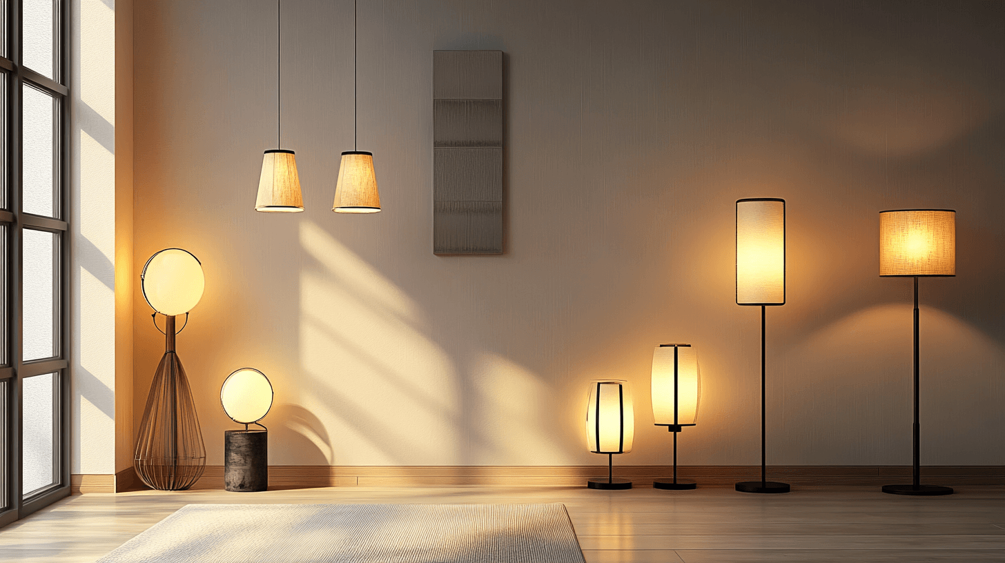 Différents types de lampes et leur effet
